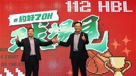 體育署長鄭世忠出席HBL開賽記者會。（圖／高中體總提供）