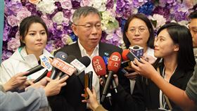 柯文哲受訪。（圖／民眾黨提供）