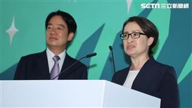 賴清德宣布副手蕭美琴。（圖／記者邱榮吉攝影）