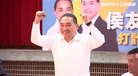 侯友宜打詐政策記者會。(圖/記者陳怡潔攝影)
