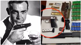 手槍,007,子彈,霰彈槍（圖／新竹市警第二分局提供）
