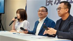 侯友宜緊急記者會喊話柯文哲。（圖／記者陳怡潔攝影）