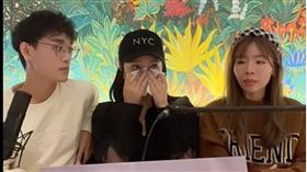 蔡家蓁受邀到PODCAST宣傳新專輯。（圖／翻攝自蔡家蓁臉書）