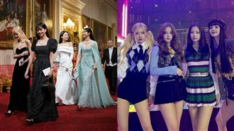 BLACKPINK現身皇室晚宴　查爾斯台上表揚