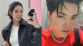 吳亦凡、都美竹。（圖／翻攝自微博）