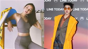 梁凱莉,李權哲。（圖／翻攝自IG、記者楊澍攝影）