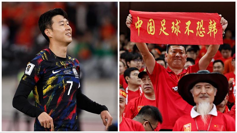 中國球迷慶祝孫興慜進球　舉熱刺球衣遭噓