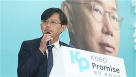 民眾黨公布不分區立委名單  黃國昌入列民眾黨22日舉行記者會公布不分區立委名單，前立委黃國昌（圖）入列，他表示，將持續監督政府，推動國會改革。中央社記者吳家昇攝  112年11月22日