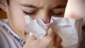 感冒,流鼻涕,發燒。(圖／Pixabay)