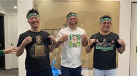 政治評論員李正皓、新北市議員卓冠廷以及網路圖文作家「惡骨聯合」今發起「搶救王義川大兵行動」（圖／卓冠廷辦公室提供）