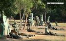 義務役新兵實施震撼教育的鑑測。（圖記者邱榮吉攝影）
