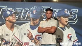 老虎隊野手李灝宇。（圖／記者蔡厚瑄攝影）