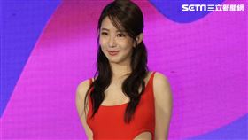 郭書瑤出席新北耶誕城活動。（圖／記者鄭孟晃攝影）