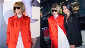 「時尚惡魔」安娜·溫圖來台掀起時尚界趨之若鶩。（圖／記者鄭孟晃攝影） 