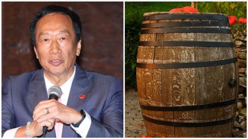 郭台銘想當的「桶箍」是啥？2字秒登熱搜