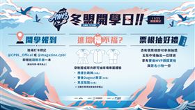 ▲冬盟25日開打，球迷穿制服進場可獲進場禮。（圖／中華職棒大聯盟提供）