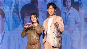 《生命捕手》柯叔元、苗可麗、李維維、潘君侖、邱偲琹、郭方儒、梁以辰和陳天仁等（圖／東森提供）