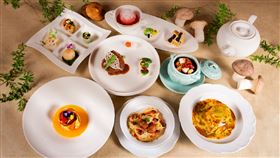 台北萬豪酒店首度攜手米其林綠星殊榮的「陽明春天」，期間限定推出「全植蔬星饗宴」。每套3,500元+10%。