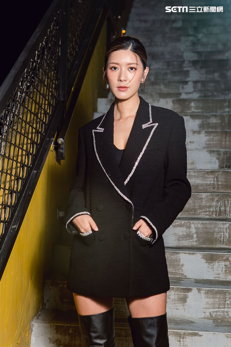 余香凝《白日之下》三立新聞網專訪。（圖／記者楊澍攝影）