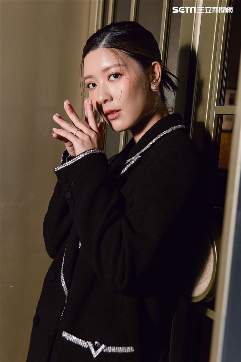 余香凝《白日之下》三立新聞網專訪。（圖／記者楊澍攝影）