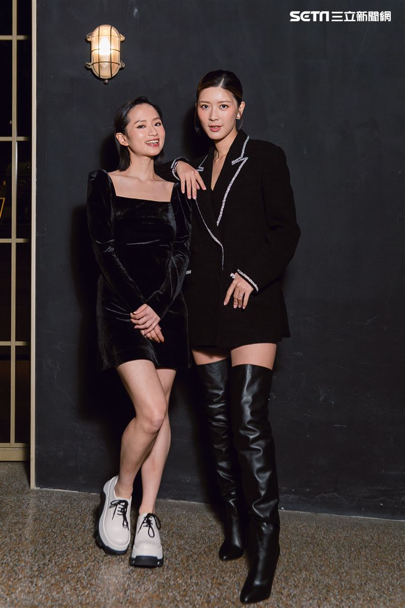 余香凝、梁雍婷《白日之下》三立新聞網專訪。（圖／記者楊澍攝影）