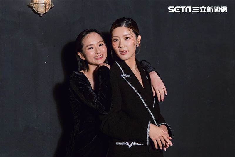 余香凝、梁雍婷《白日之下》三立新聞網專訪。（圖／記者楊澍攝影）