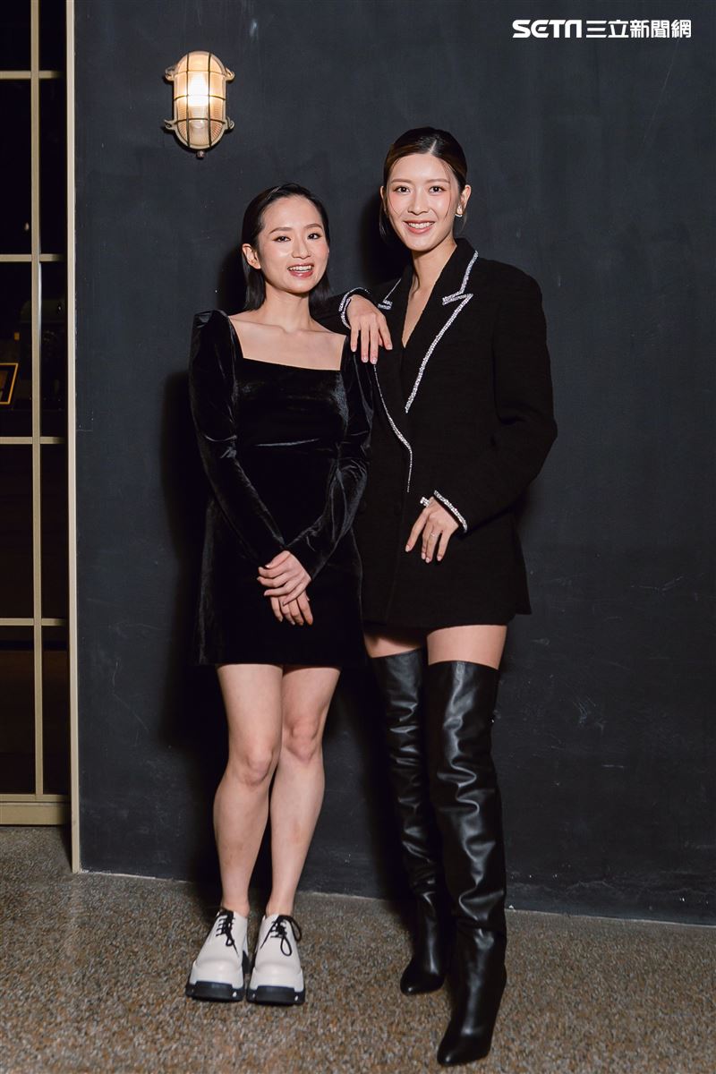 余香凝、梁雍婷《白日之下》三立新聞網專訪。（圖／記者楊澍攝影）