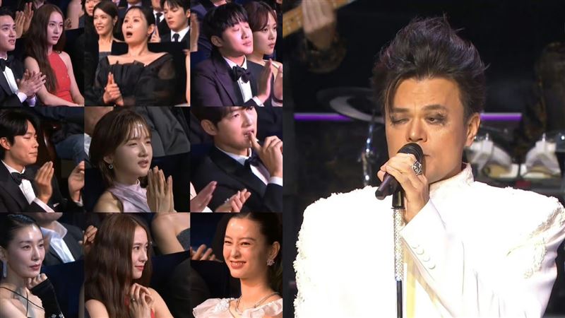 JYP演出全場表情失控　宋仲基尬到手摳牙