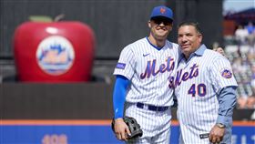 ▲50歲的前大聯盟投手柯隆（Bartolo Colon）轉戰杜拜職棒，25日在明星賽先發登板。（圖／美聯社／達志影像）