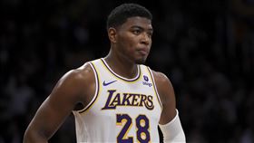 湖人球星「混血王子」八村壘。（圖／美聯社／達志影像）