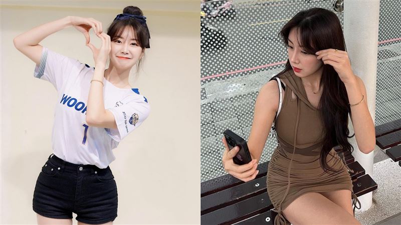 台鋼安芝儇秀打技！100公分長腿超吸睛