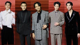 金馬紅毯五帥出爐！朱軒洋「白帥」無懸念