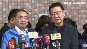 ▲侯友宜、李彥秀聯合競總成立，侯友宜趙少康受訪