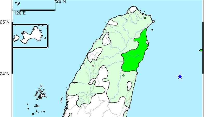 東部規模5.4地震　氣象署：它是餘震