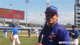 ▲林瀚從選手轉任教練，第1份工作還是穿上國家隊球衣。（圖／記者俞聖律攝影）