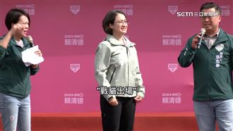 獨/蕭美琴登場曲「戰貓出場」歌手:很榮幸