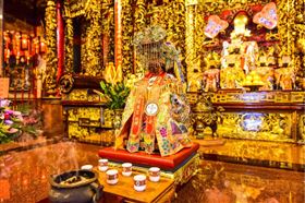 ▲阿猴媽祖神像（圖／翻攝自屏東慈鳳宮粉絲專頁）