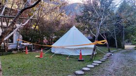 焚火台,尖石,帳篷,取暖,一氧化碳（圖／翻攝畫面）