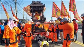 ▲遶境途中花絮。（圖／朴子配天宮粉絲專頁）