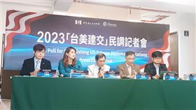 台灣獨立建國聯盟召開民調記者會。（圖／記者盧素梅攝影)