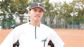 ▲張奕到台鋼訓練基地加入集訓，準備參加冬季聯盟賽事。（圖／台鋼雄鷹球團提供）