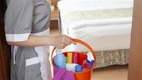 清潔,飯店房間清潔,打掃,旅宿。（圖／PhotoAC）