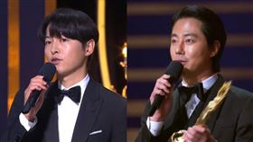 ▲趙寅成、宋仲基。（圖／翻攝自微博）