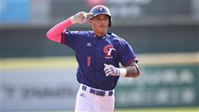 ▲U23培訓隊盧彥祖敲出冬盟本土球隊首轟。（圖／中華職棒提供）