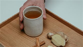 薑,薑茶,喝薑茶。（圖／pexels）