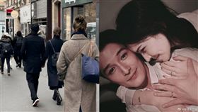 ▲許瑋甯和邱澤。（圖／翻攝自微博）