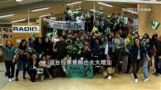 獨／賴蕭配士氣大振　150位瑞士僑胞挺台