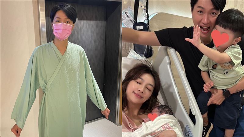 月初才迎二胎　男星曬手術照嘆：我很抱歉