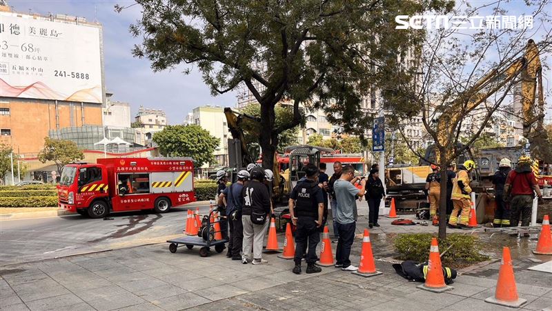 高雄工地突坍方！40歲接管工人遭活埋身亡