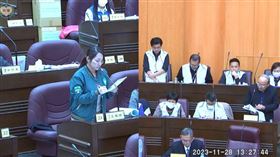 議會進行預算審查。圖：翻攝自議會直播